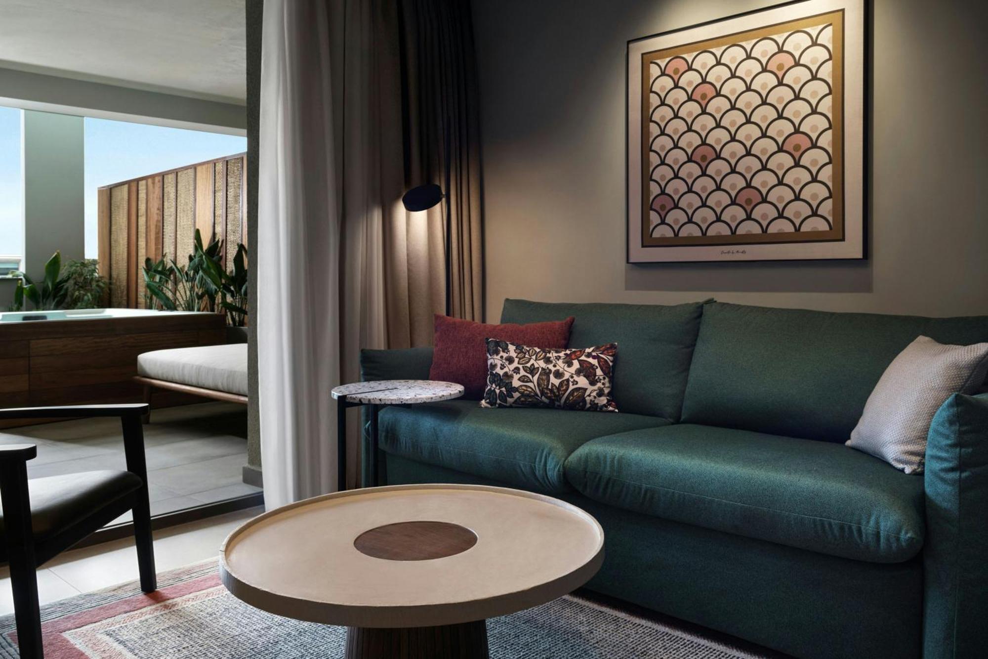 Suite Junior avec Balcon et Vue sur le Jardin