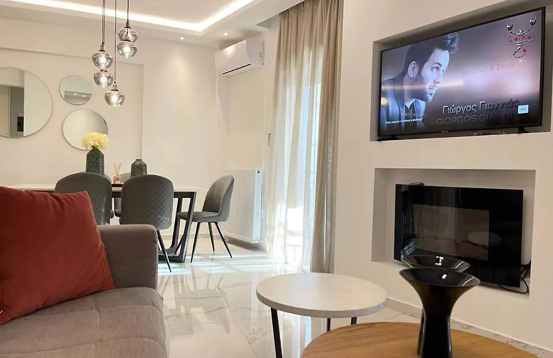 Forumland Modern Cozy In Kalamaria 90Sqm Apartment 2 Beds-1