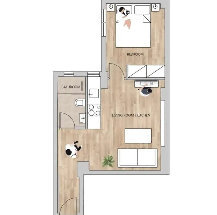Super Fresh Central 1 Bedroom Lux Apartment-1